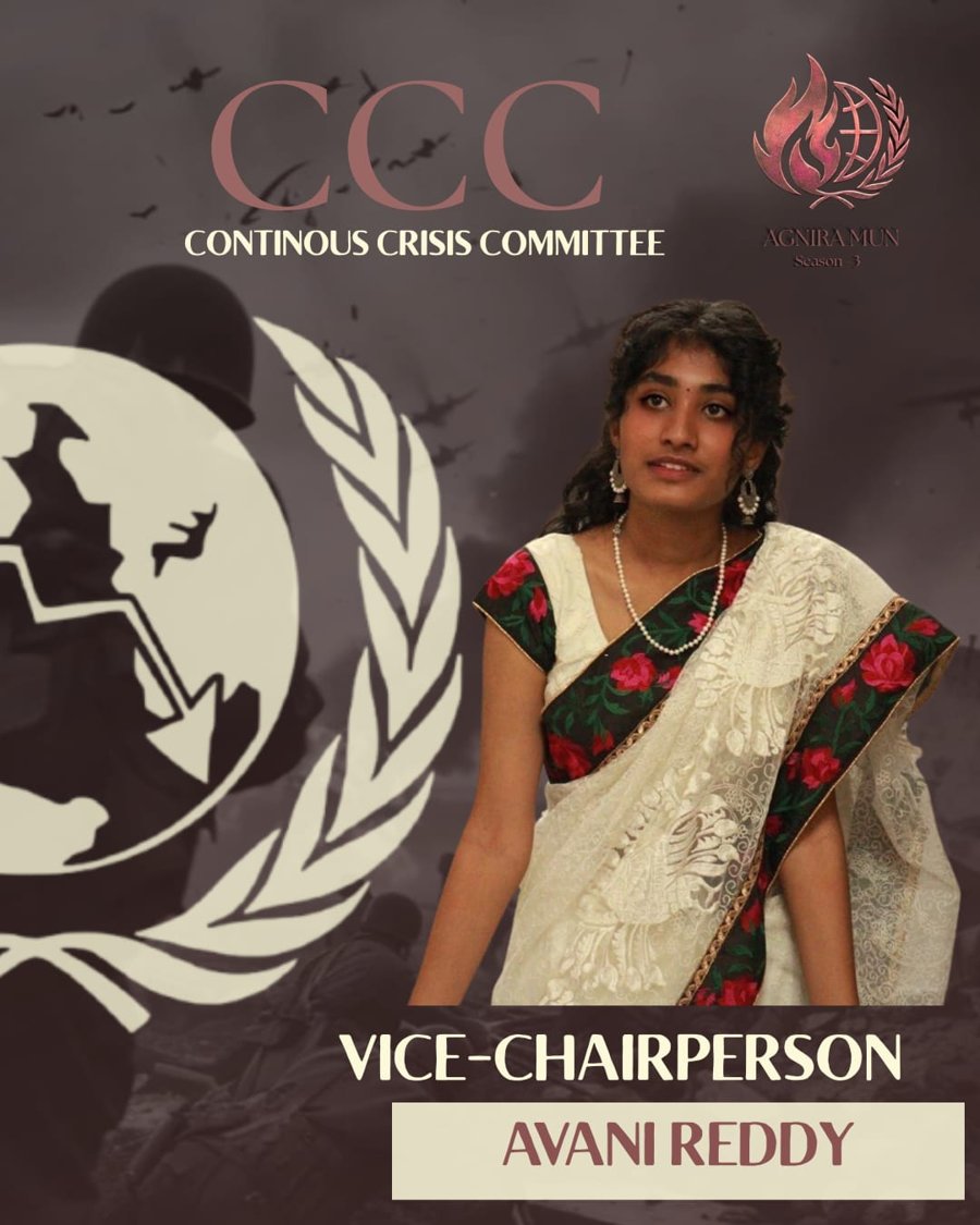 Vice-Chairperson — Avani Reddy