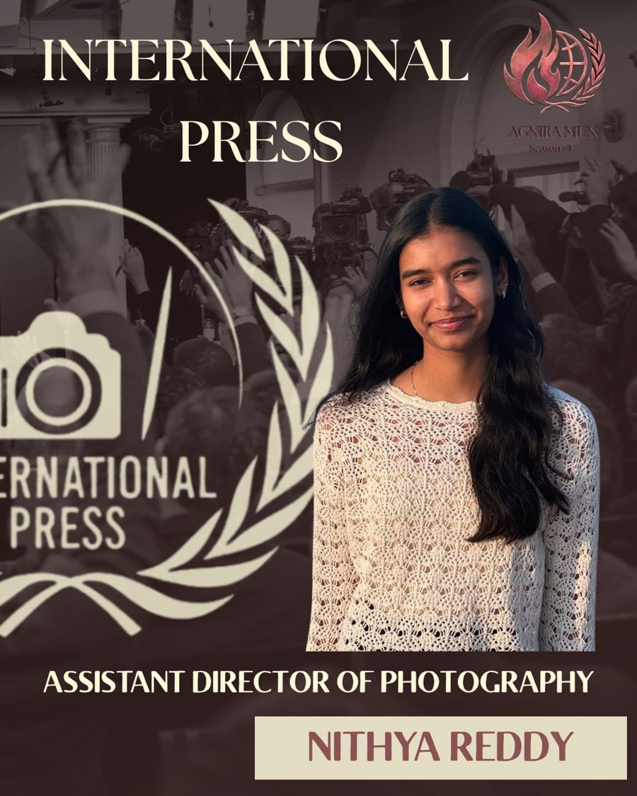 Assistant Director of Photography — Nithya Reddy