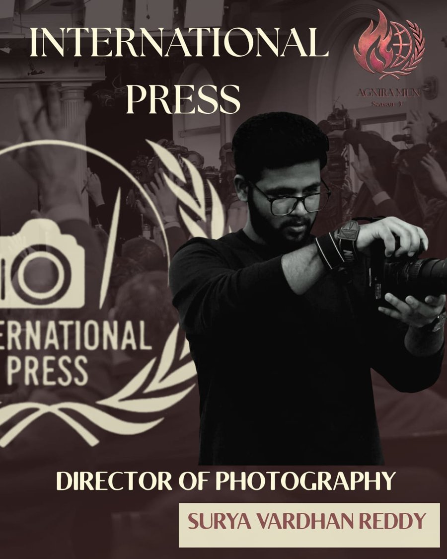 Director of Photography — Surya Vardhan Reddy