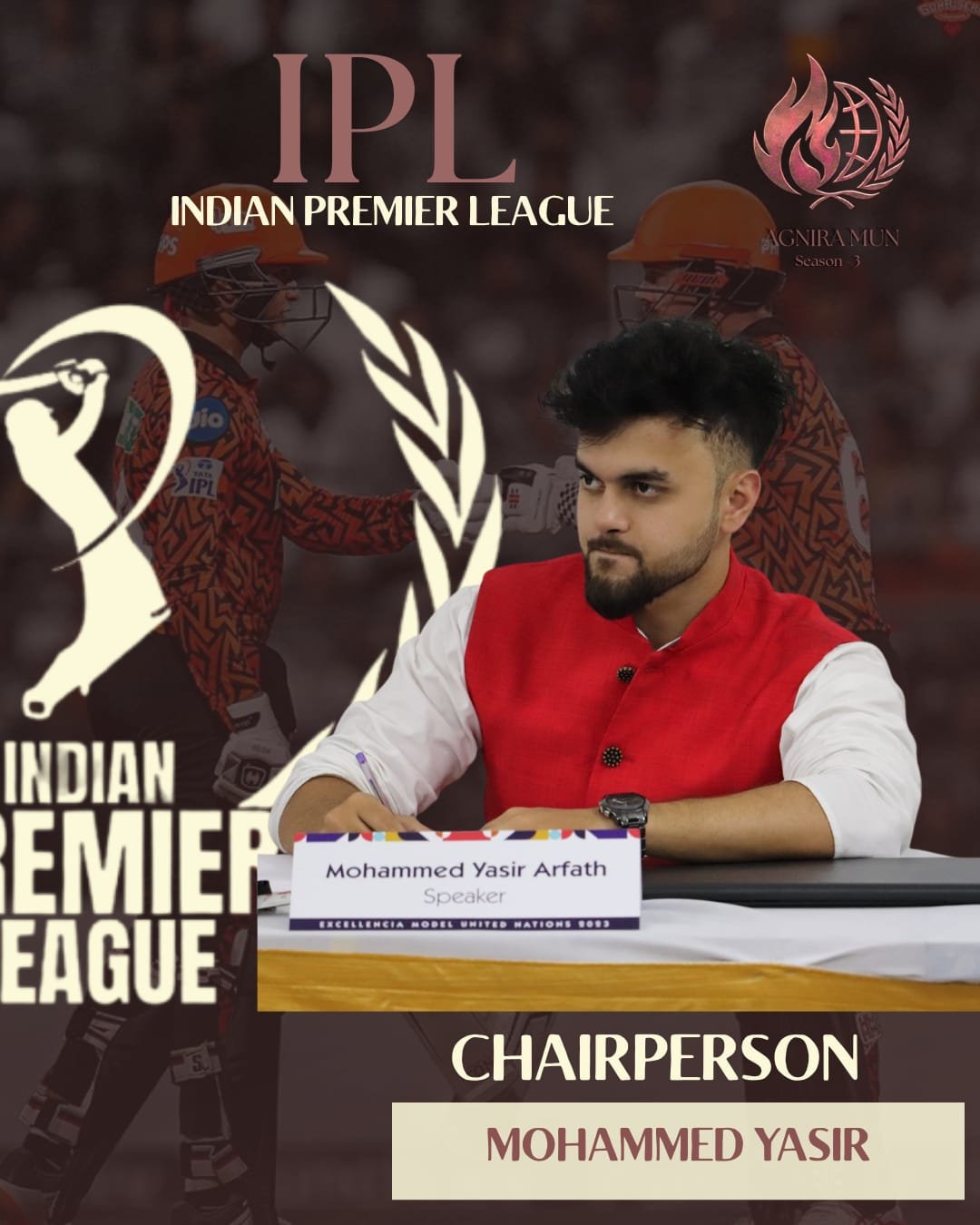 Chairperson — Mohammed Yasir