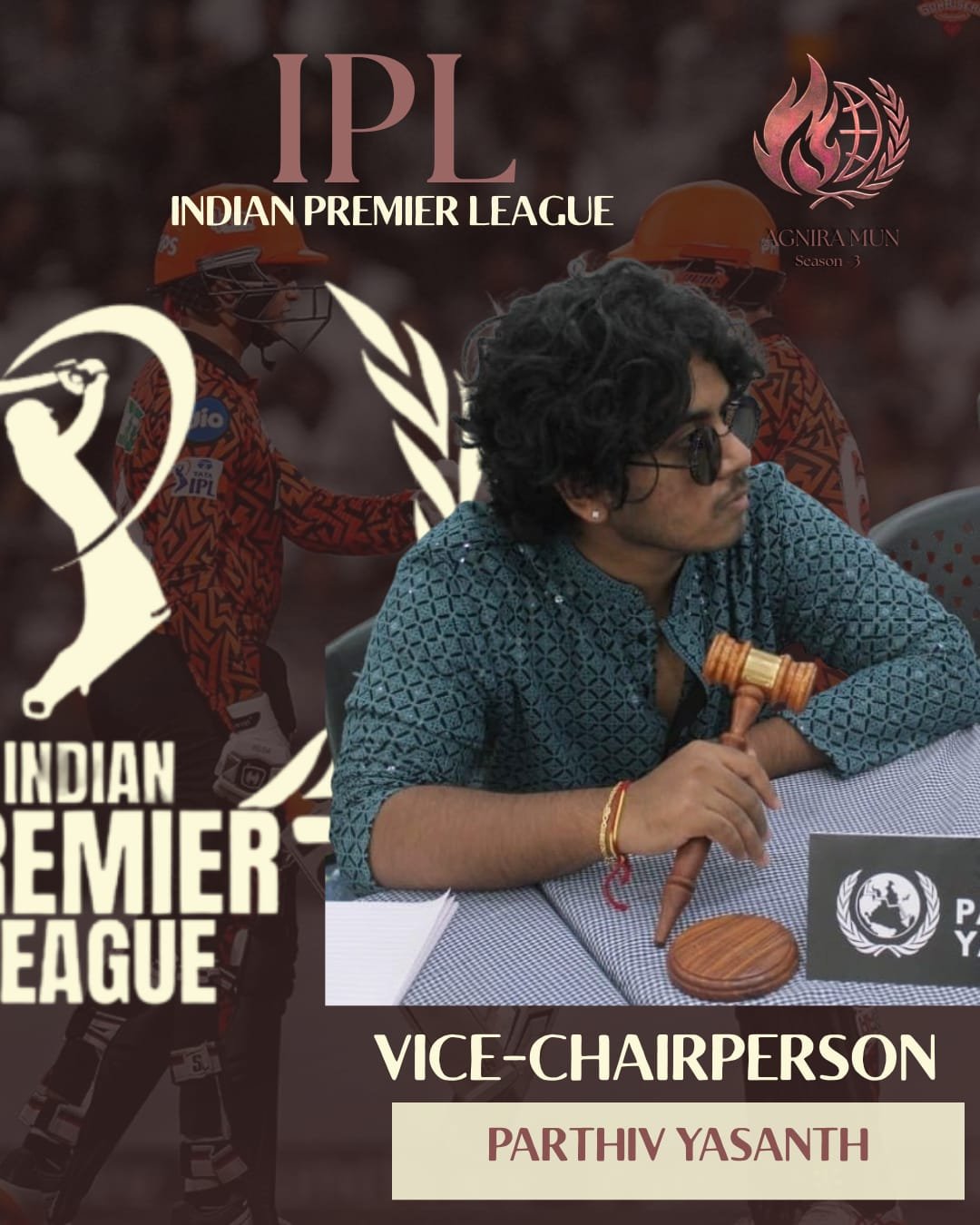 Vice-Chairperson — Parthiv Yasanth
