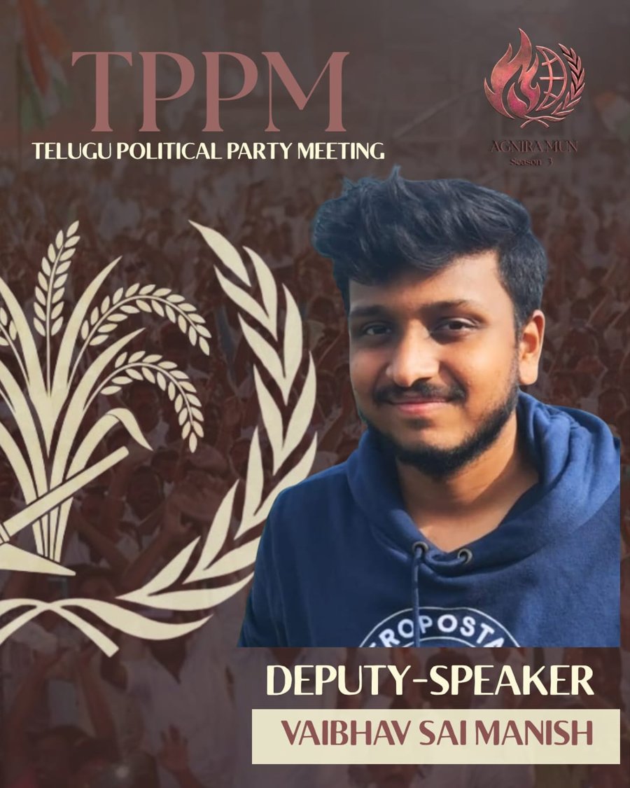 Deputy Speaker — Vaibhav Sai Manish