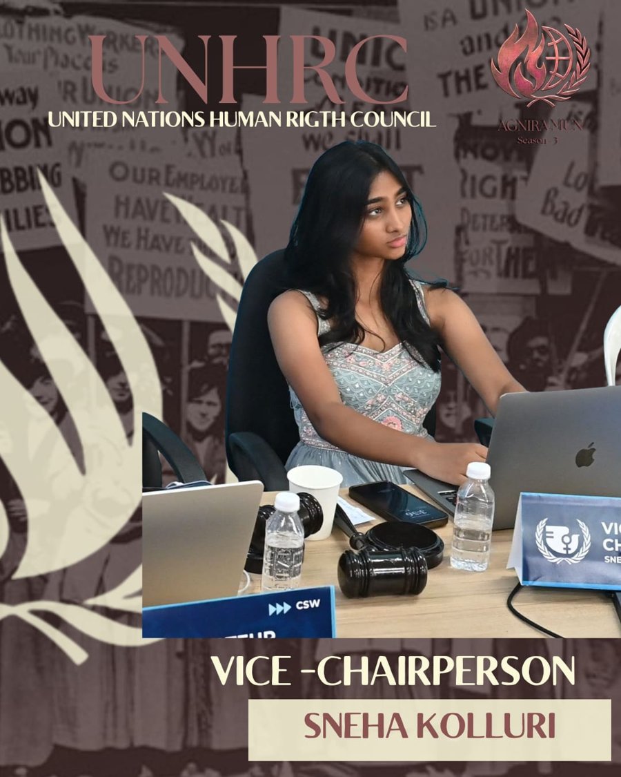 Vice-Chairperson — Sneha Kolluri
